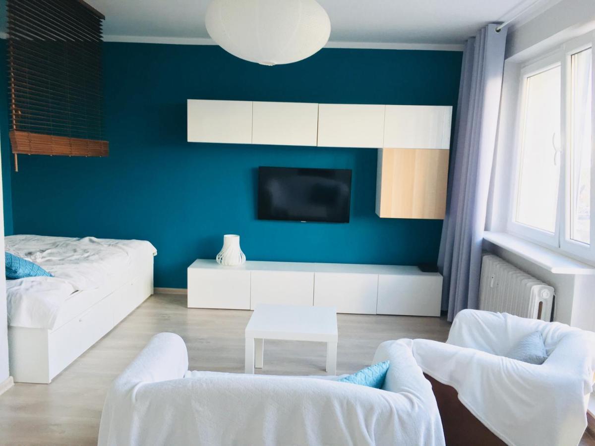 Sloneczna Kawalerka Apartment Gdansk Bagian luar foto